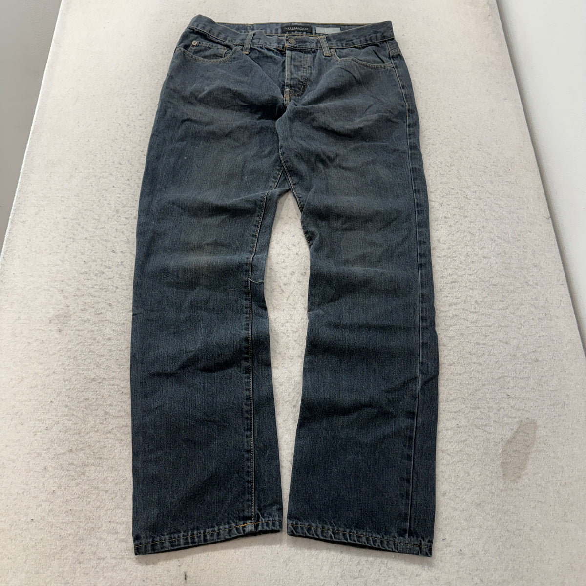 Aeropostale Slim Straight Dark Wash Jeans Size 32x32 photo 1