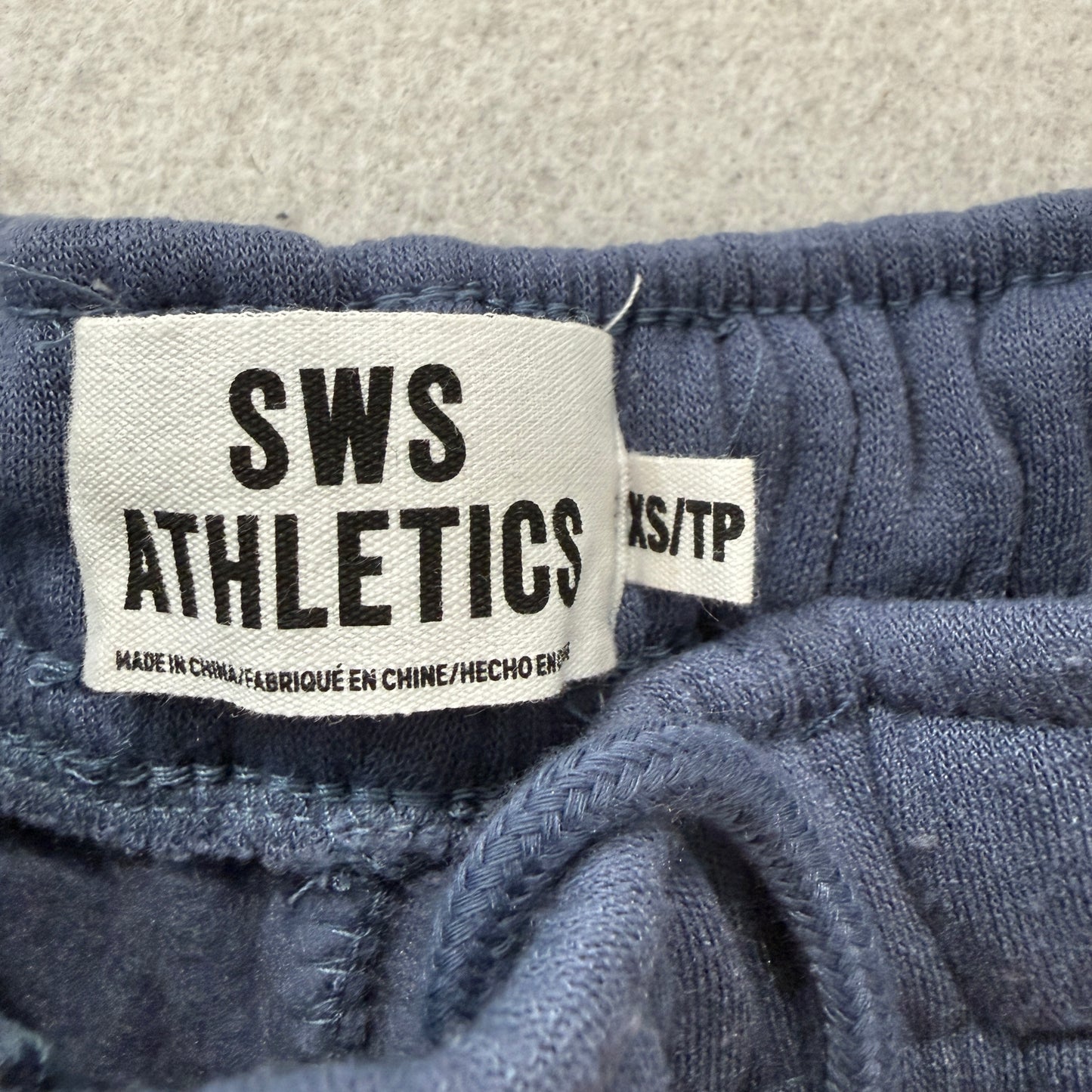 SWS Athletics Brooklyn Women's Sage Blue Sweatpants Drawstring Pockets Size XS