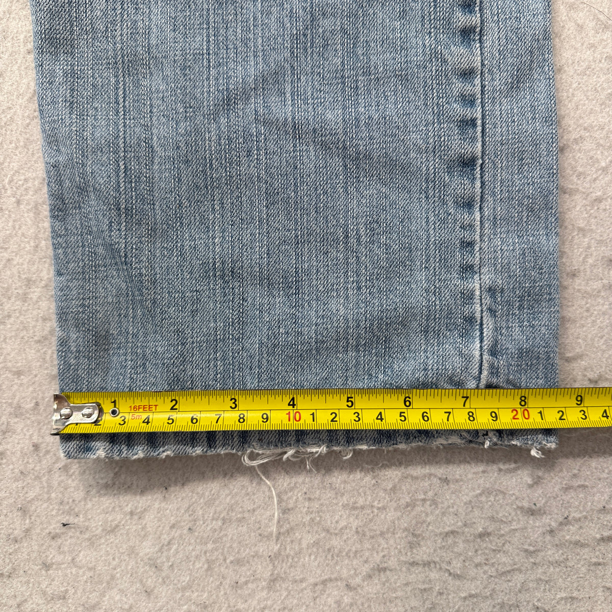 Levi's 569 Men's Waterless Blue Denim Jeans Zip-Fly Pockets Classic Size W32xL34