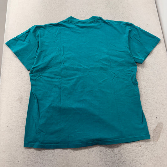 Mickey Inc teal Disney tee back