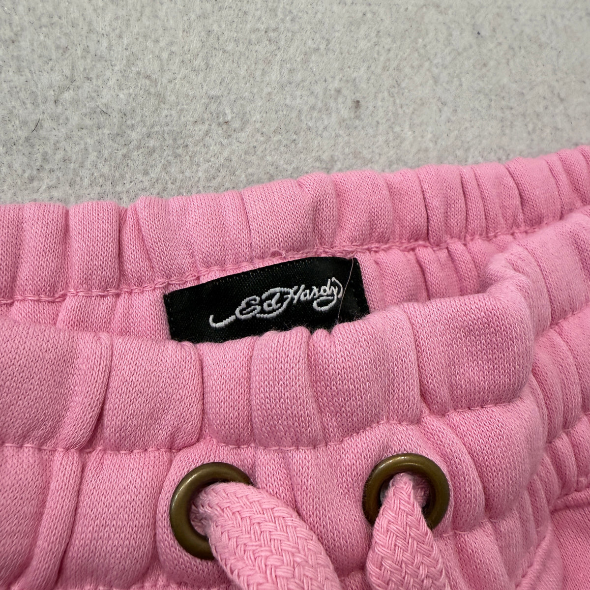 ED HARDY “Brave Eagle” BUBBLE GUM PINK FLARED MATCHING SET