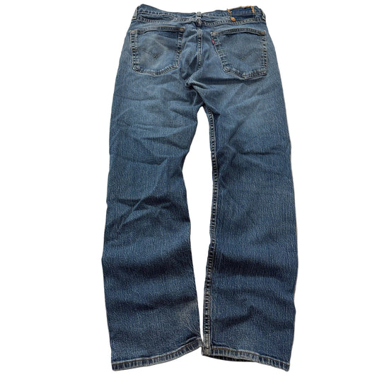 Levis Medium Wash Straight Leg Jeans Size 32x30 photo 1