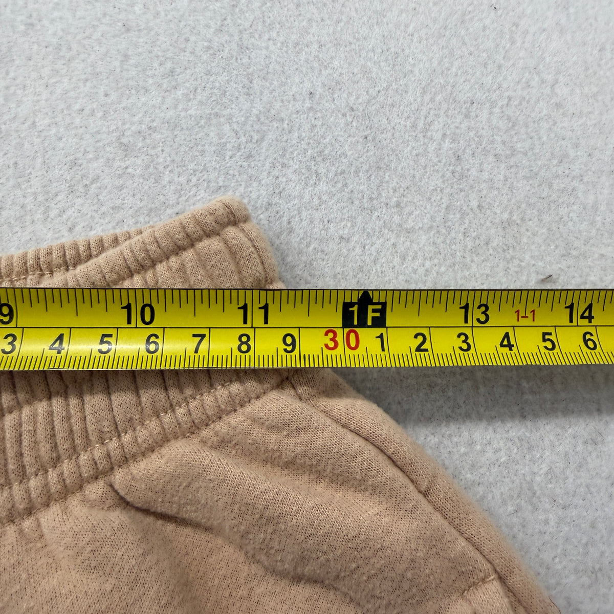 Wild Fable Women's Camel Fleece Sweatpants Elastic Waistband Wide Leg Size XS