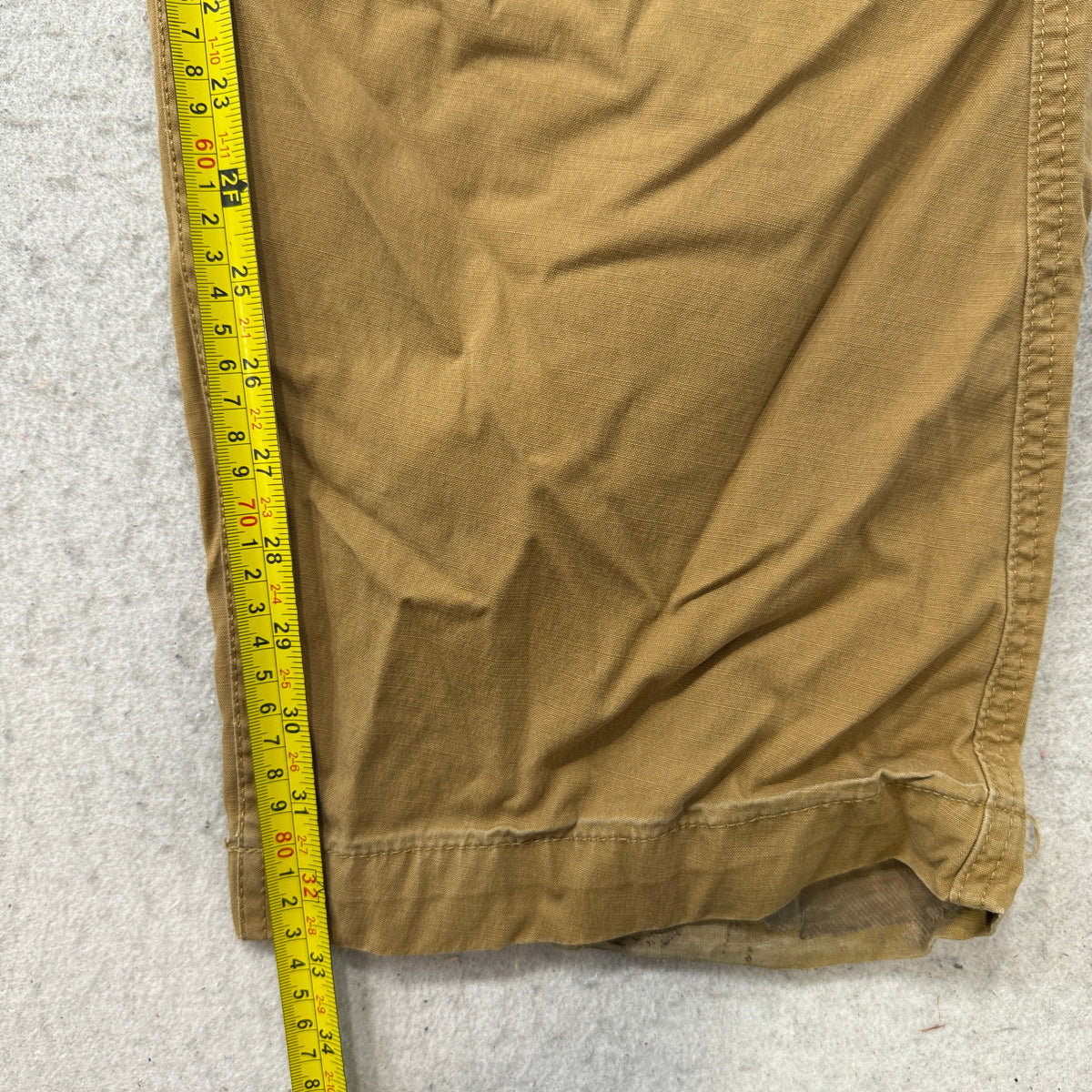 Eddie Bauer Cargo Pants Men's Khaki Tan Cotton Utility Pockets Relaxed Size 42 photo 5