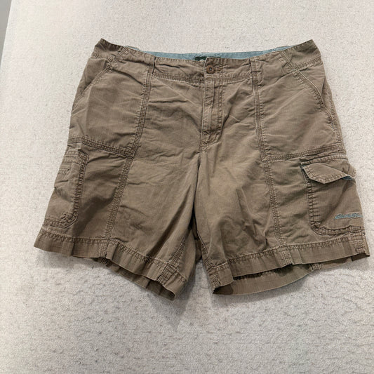 Eddie Bauer Womens Cargo Shorts Brown Size 10 photo 2