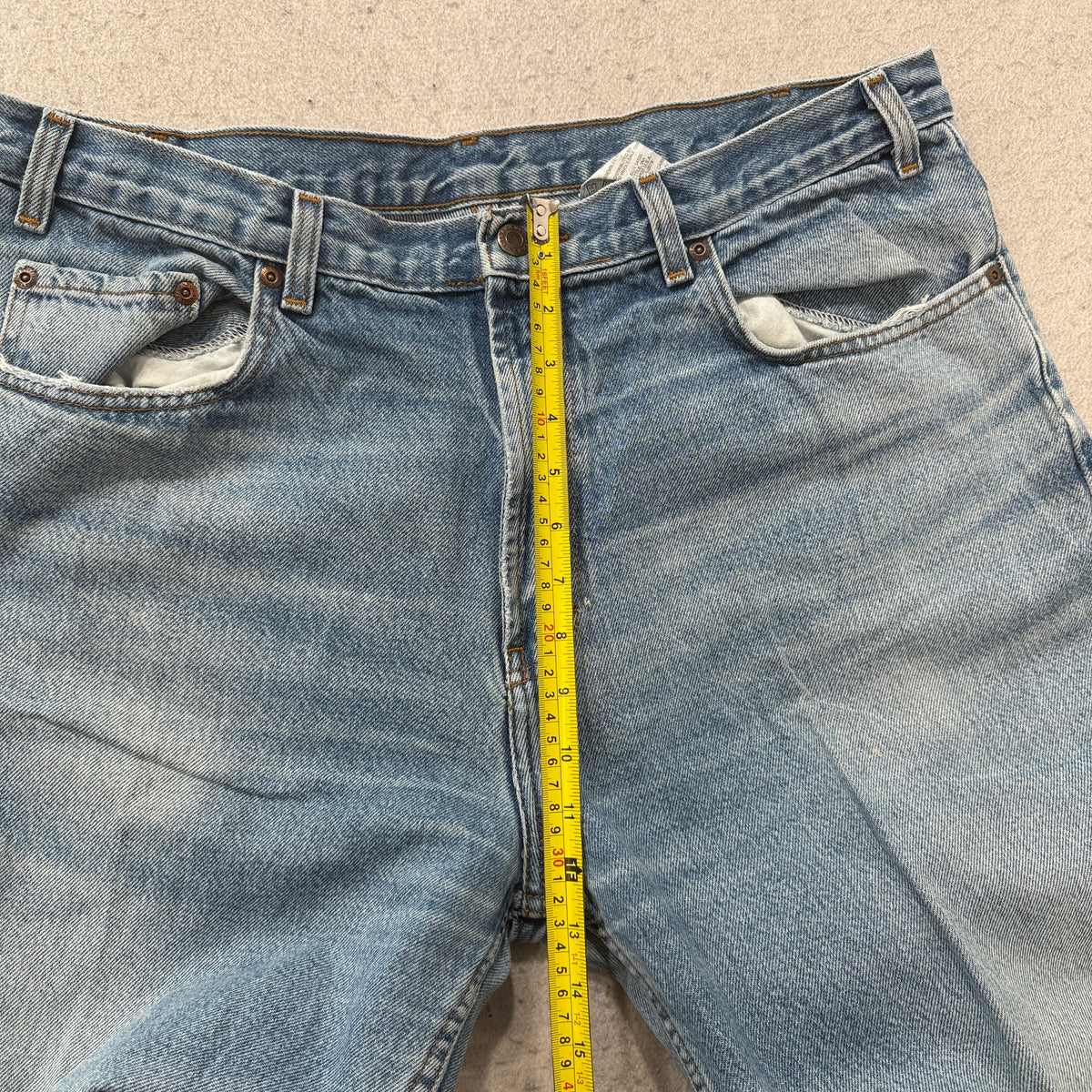 Kirkland Signature Light Wash Relaxed Jeans Size 38x30 photo 5