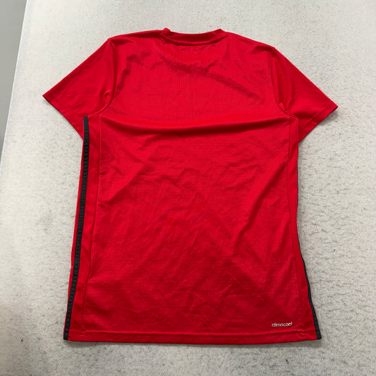Adidas Climacool red tee back view