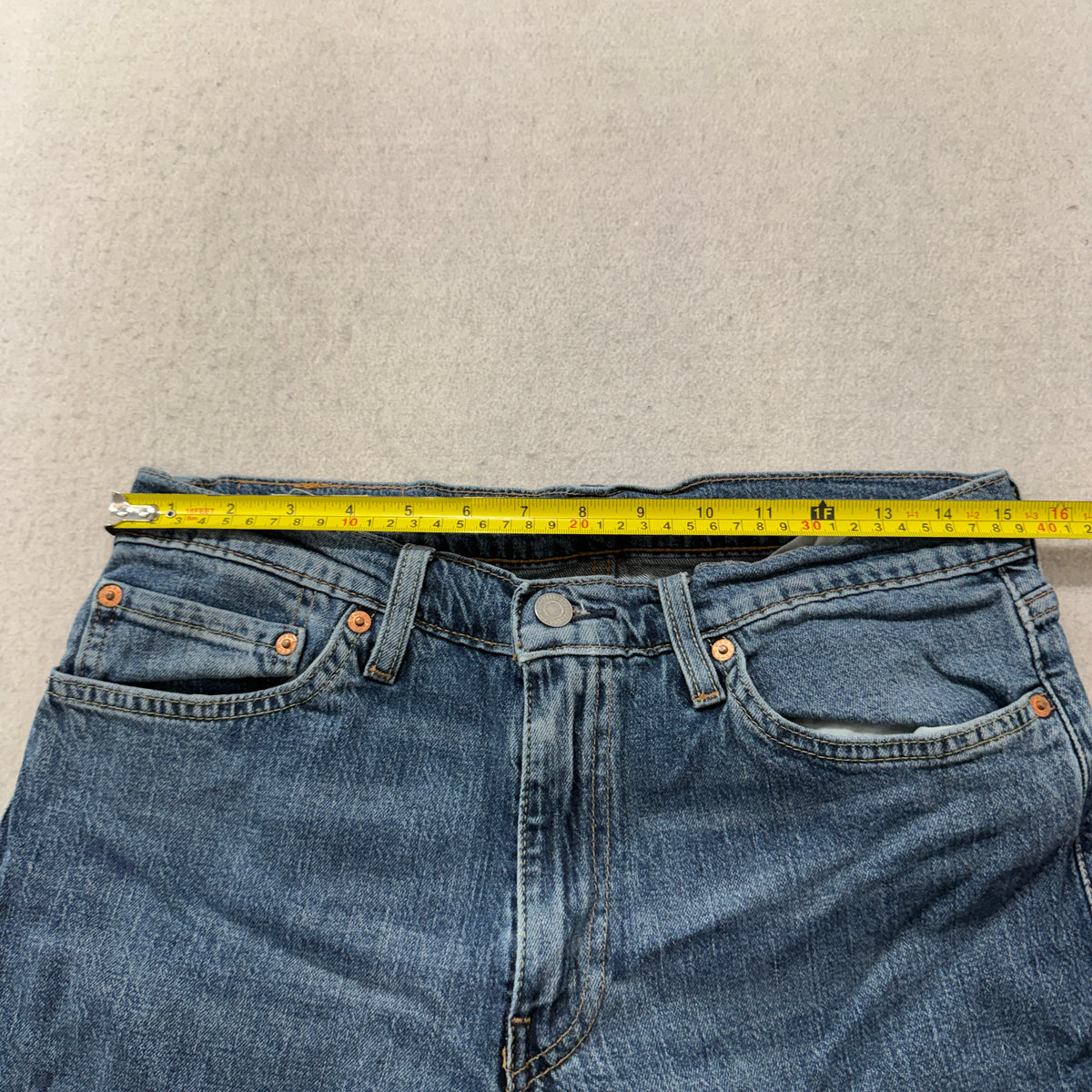Levi's 511 Slim Fit Jeans Men's Medium Wash Blue Denim Five Pocket Size 32x32 photo 4