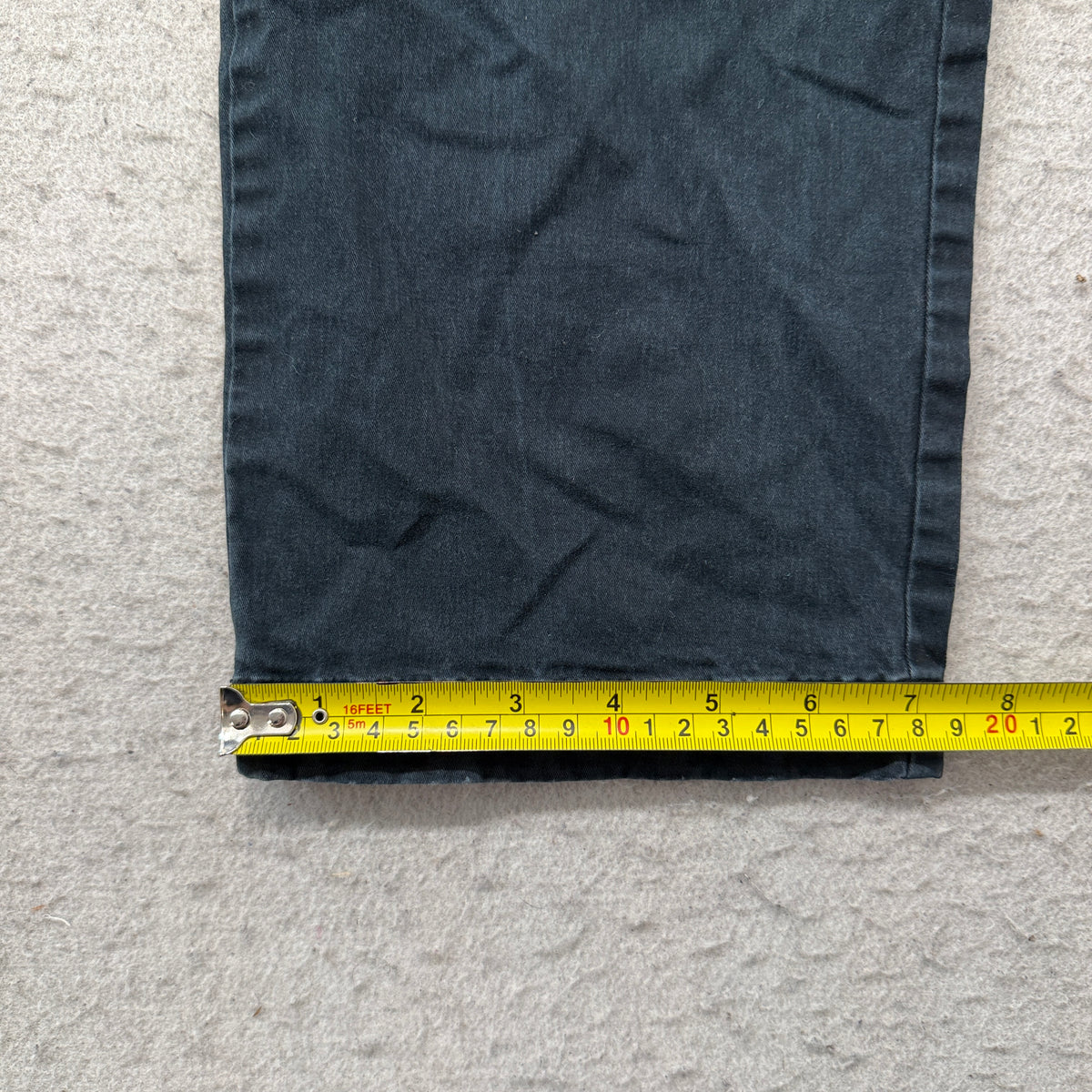 Tommy Hilfiger Chino Pants Men's Navy Blue Cotton Straight Leg Classic Size 34x30 photo 6