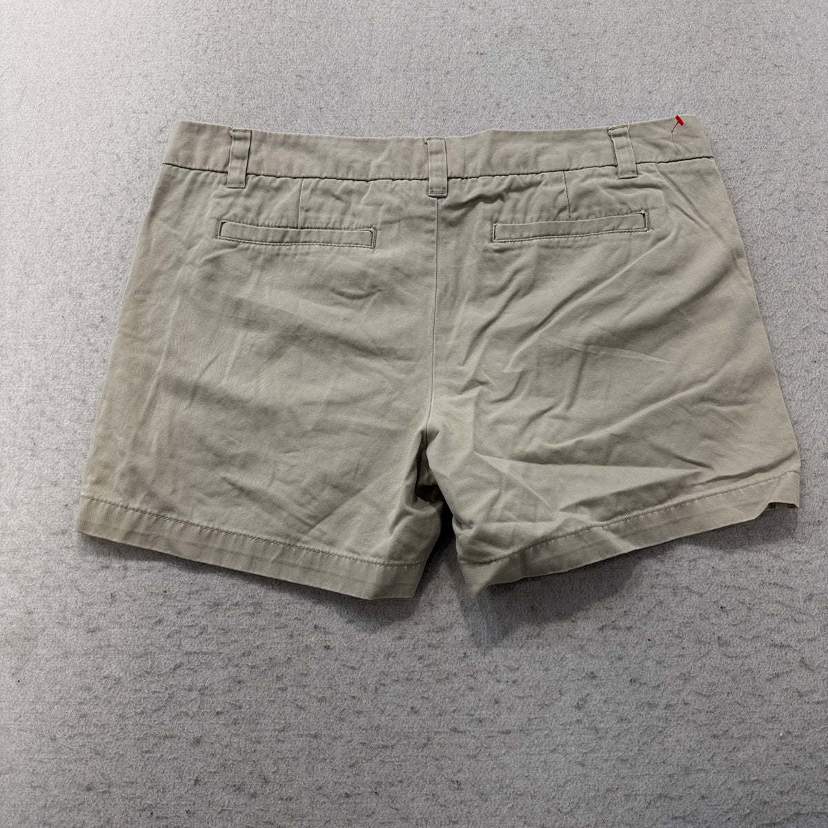 Merona Womens Khaki Chino Shorts Size 10 photo 2