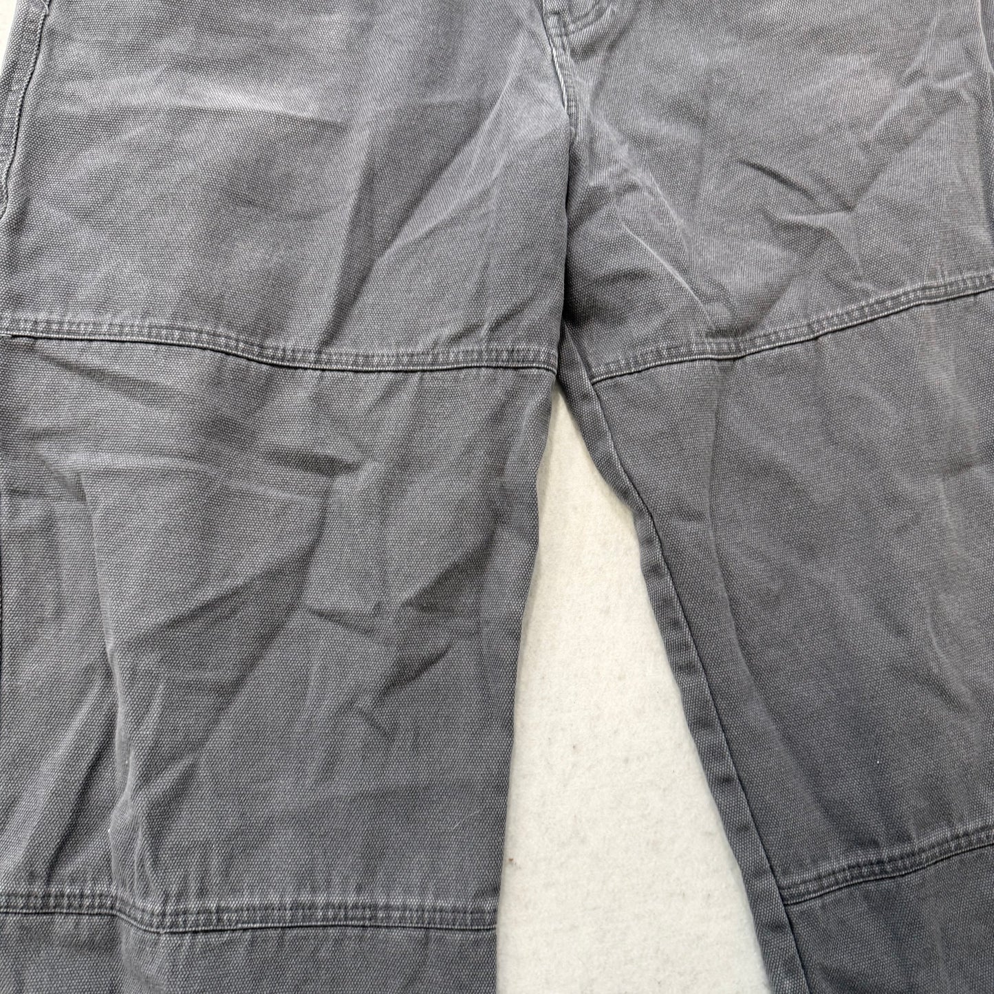 No Boundaries Men's Graphite Gray Baggy Carpenter Pants Hammer Loop Size 38