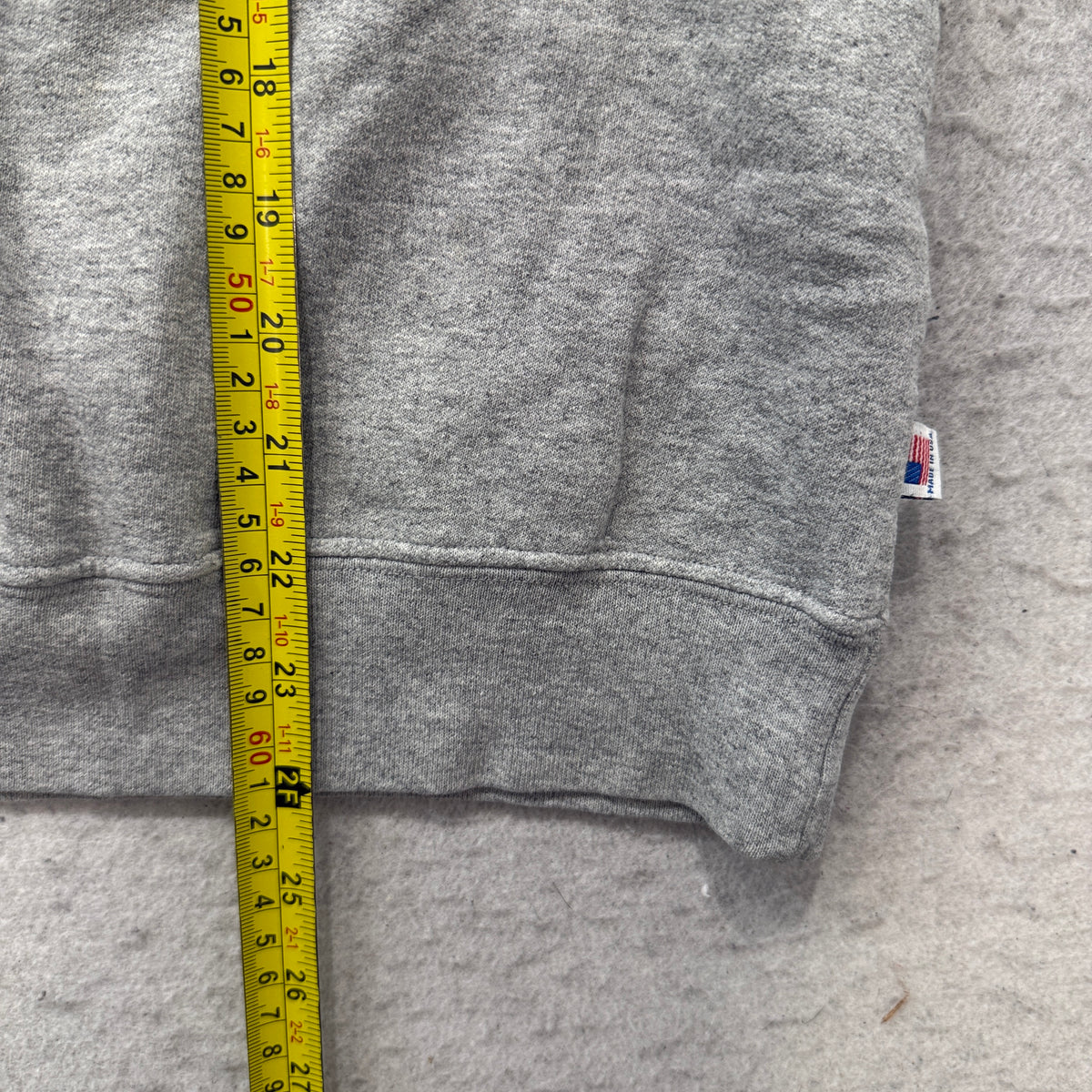 Vintage Obey OG Men's Heather Gray Fleece Sweatshirt Logo Y2K Made In USA Size S