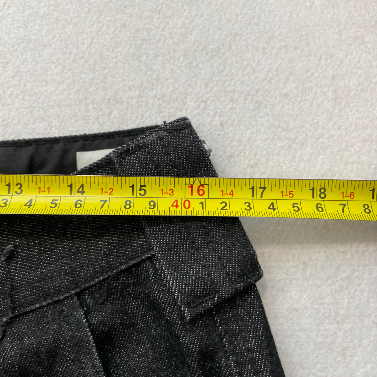 County FB Black Denim Cargo Pant, size 32x32 – photo 4 of 6