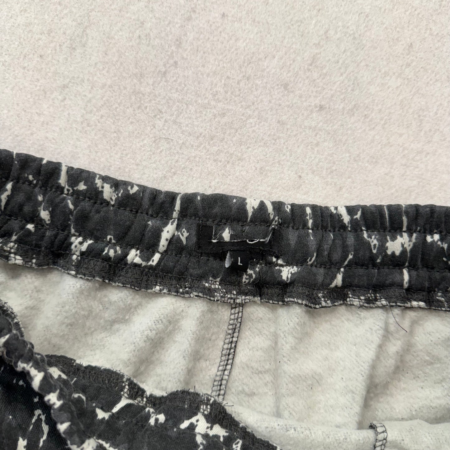 ED HARDY “Baby Devil” BLACK LEOPARD PRINT FLARE PANTS