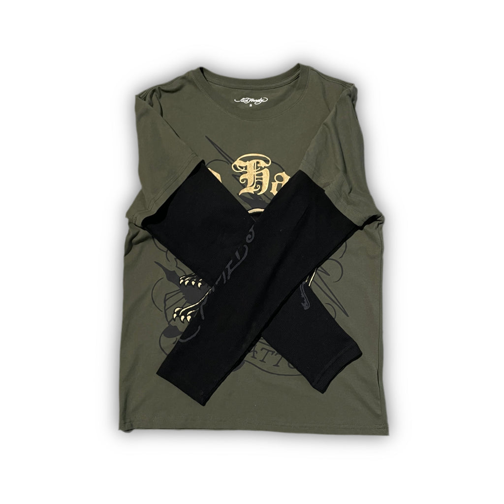 Ed Hardy “Panther” Thermal Tee