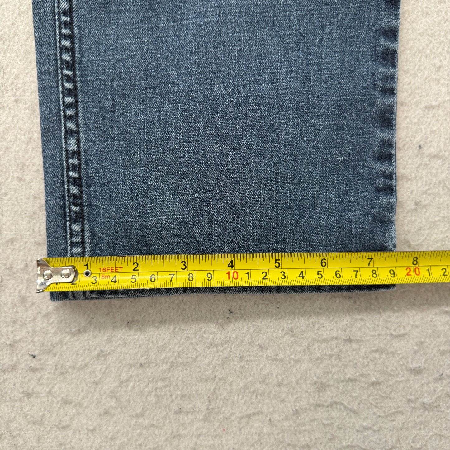 Buffalo David Bitton Jackson-X Men's Blue Denim Jeans Zip-Fly Stretch Size 36x30