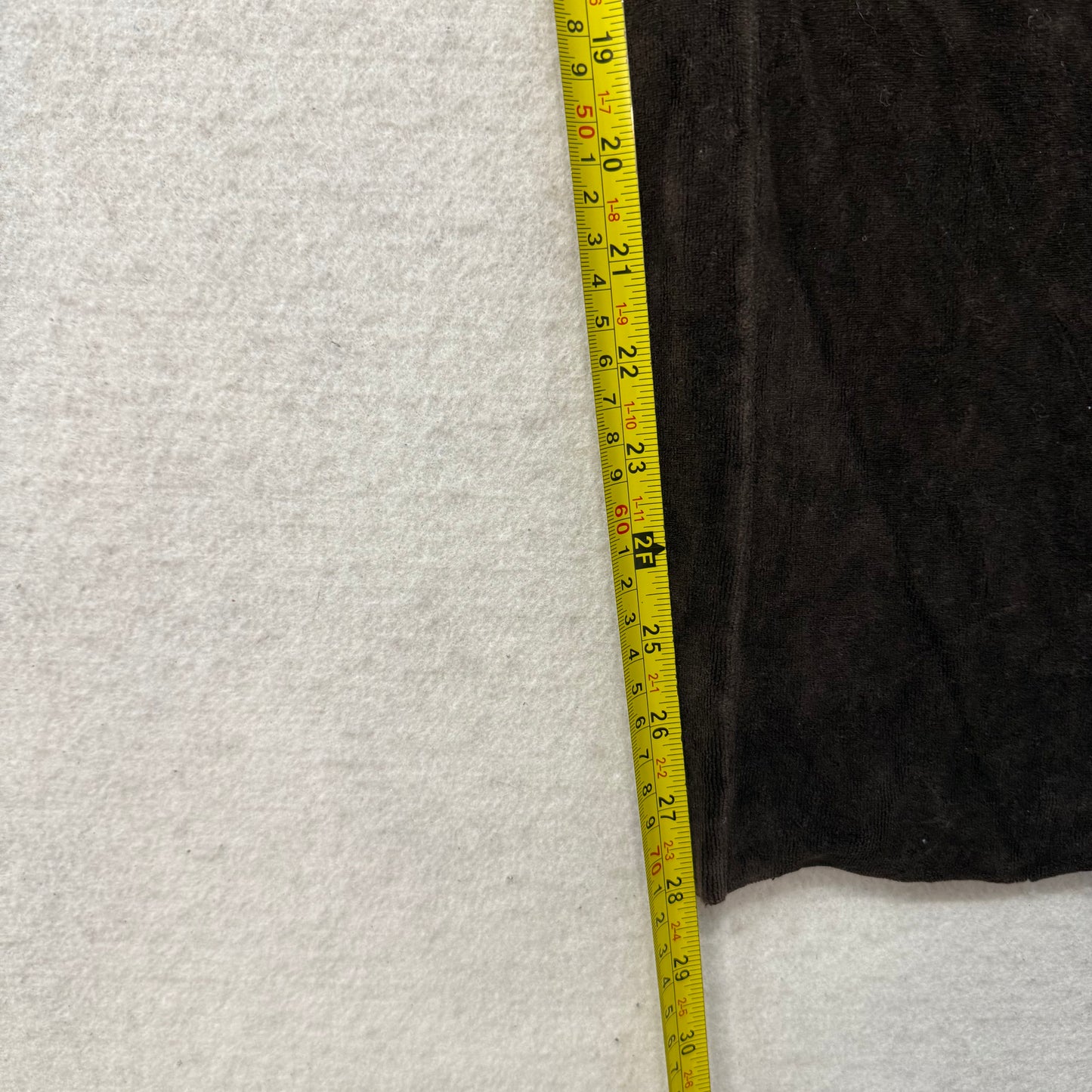 Juicy Couture Women's Dark Brown Velour Flared Wide Leg Track Pant Y2K Size 2X