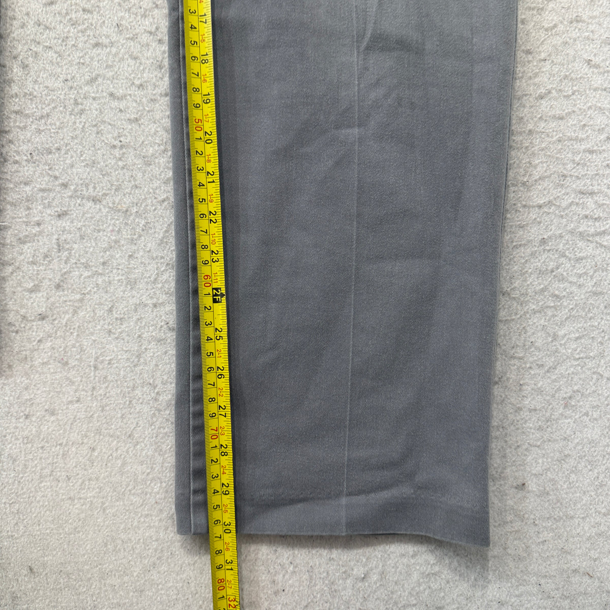 Dockers Classic Fit Grey Chino Pants Size 33x32 photo 6