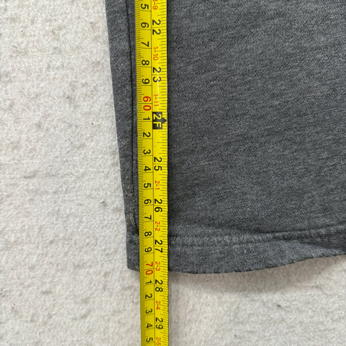 Nike Men's Charcoal Gray Fleece Sweatpants Elastic Waistband Pockets Size L