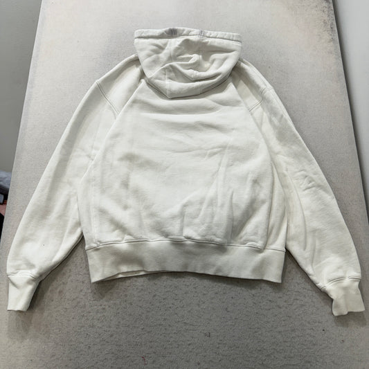 Under Armour Blood Sweat Respect Men's White Pullover Hoodie Drawstring Size L