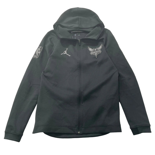 Jordan Men's Black Charlotte Hornets NBA Dri-Fit Full Zip Hoodie Jacket Size M
