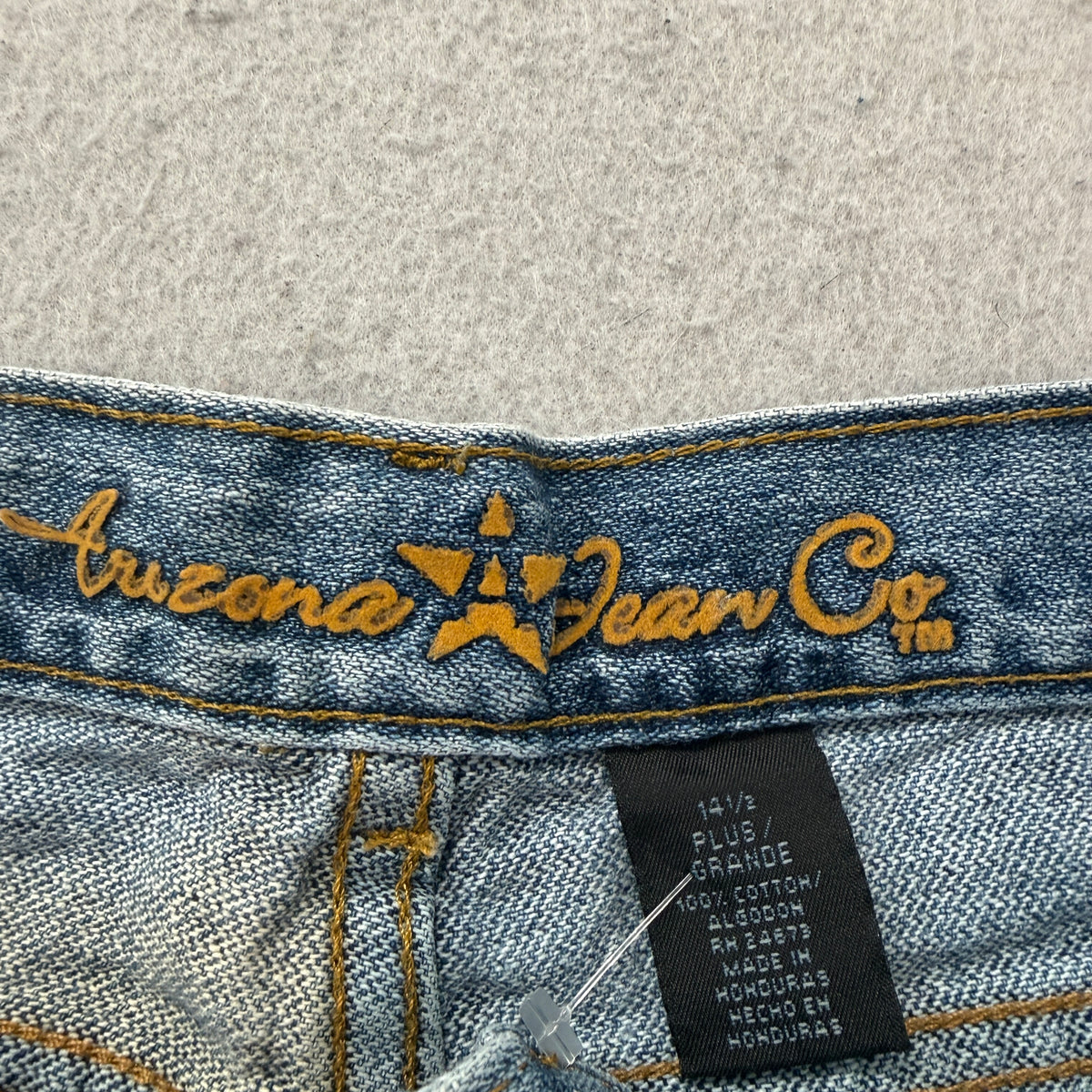 Arizona Jean Co. Flare Jeans Medium Wash Size 15 photo 3