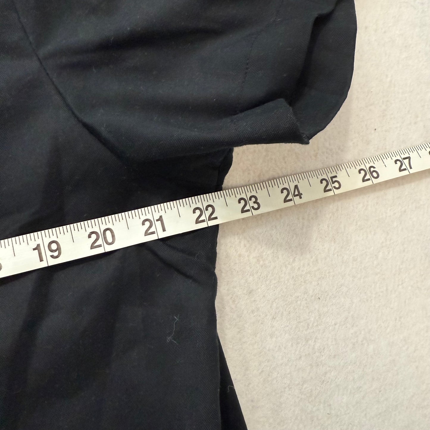 Ed Hardy Tattoo Black Button Up Shirt Dragon Wing Embroidery Short Sleeve XL