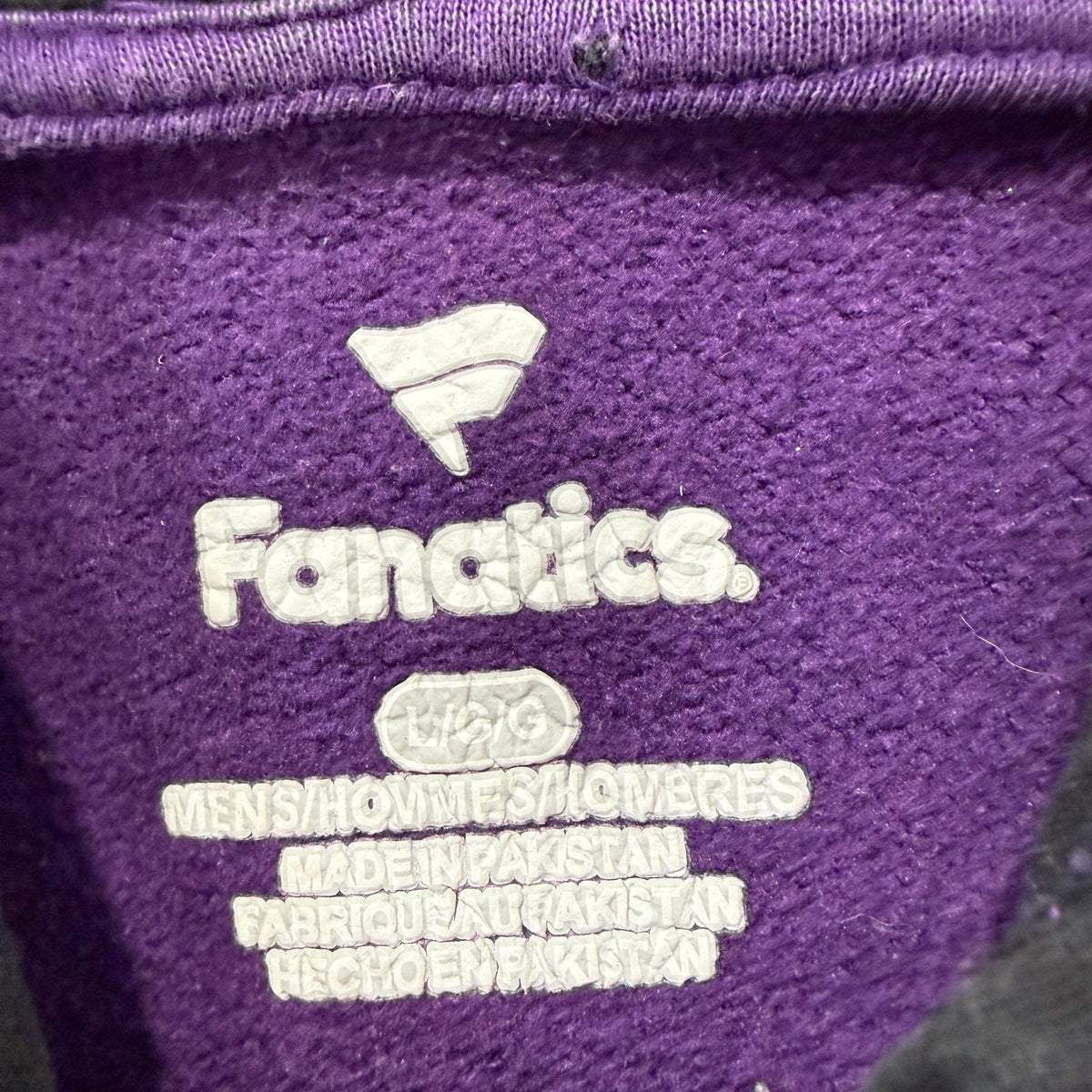 Fanatics Phoenix Suns Purple Pullover Hoodie Size L photo 3