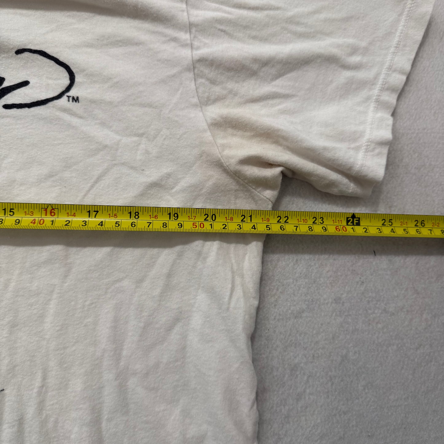 Ed Hardy Men's White Cotton T-Shirt Short Sleeves Skull Graphic Logo Tee Size L