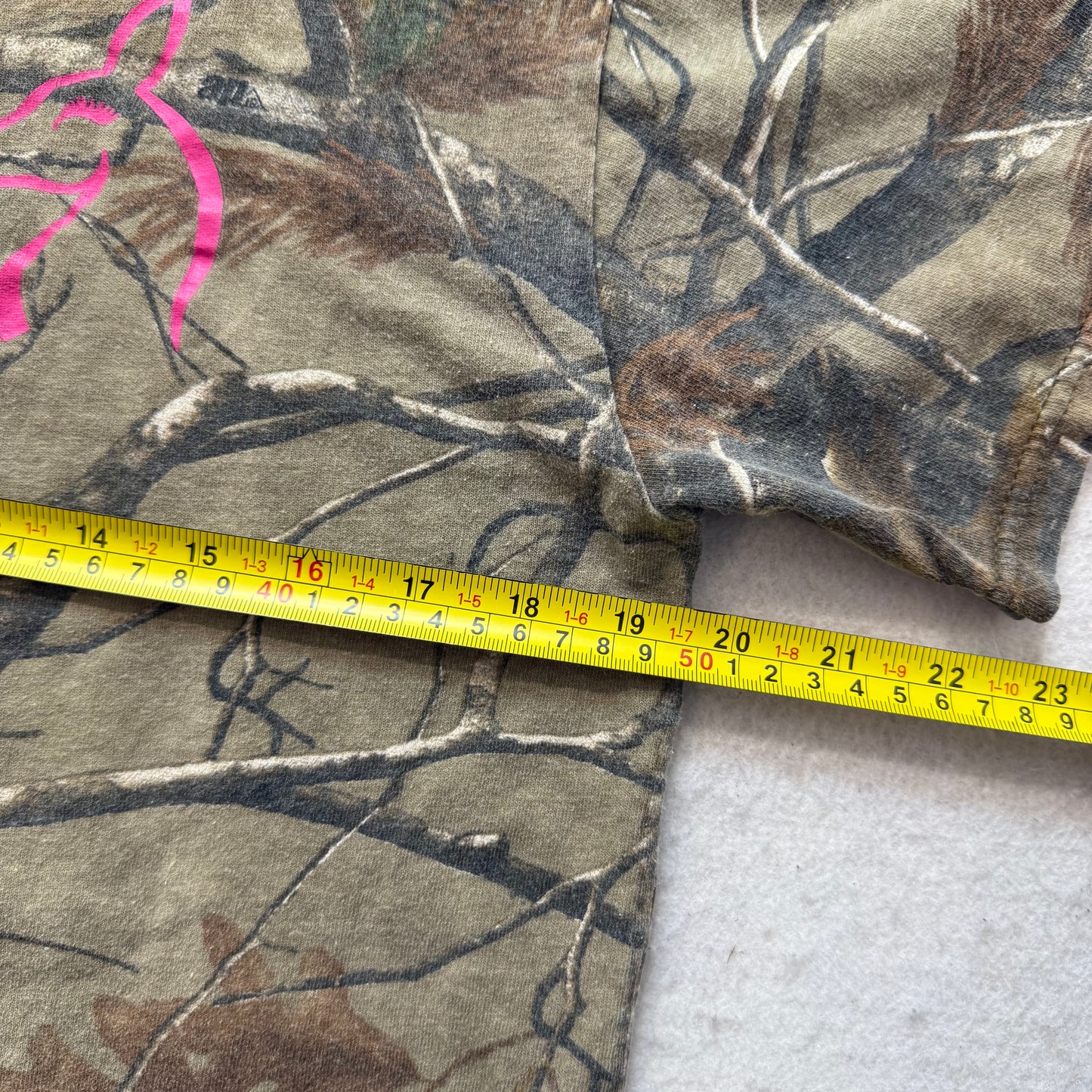 Russell Outdoors Men's Realtree Cotton T-Shirt Short Sleeves Crewneck Y2K Size S