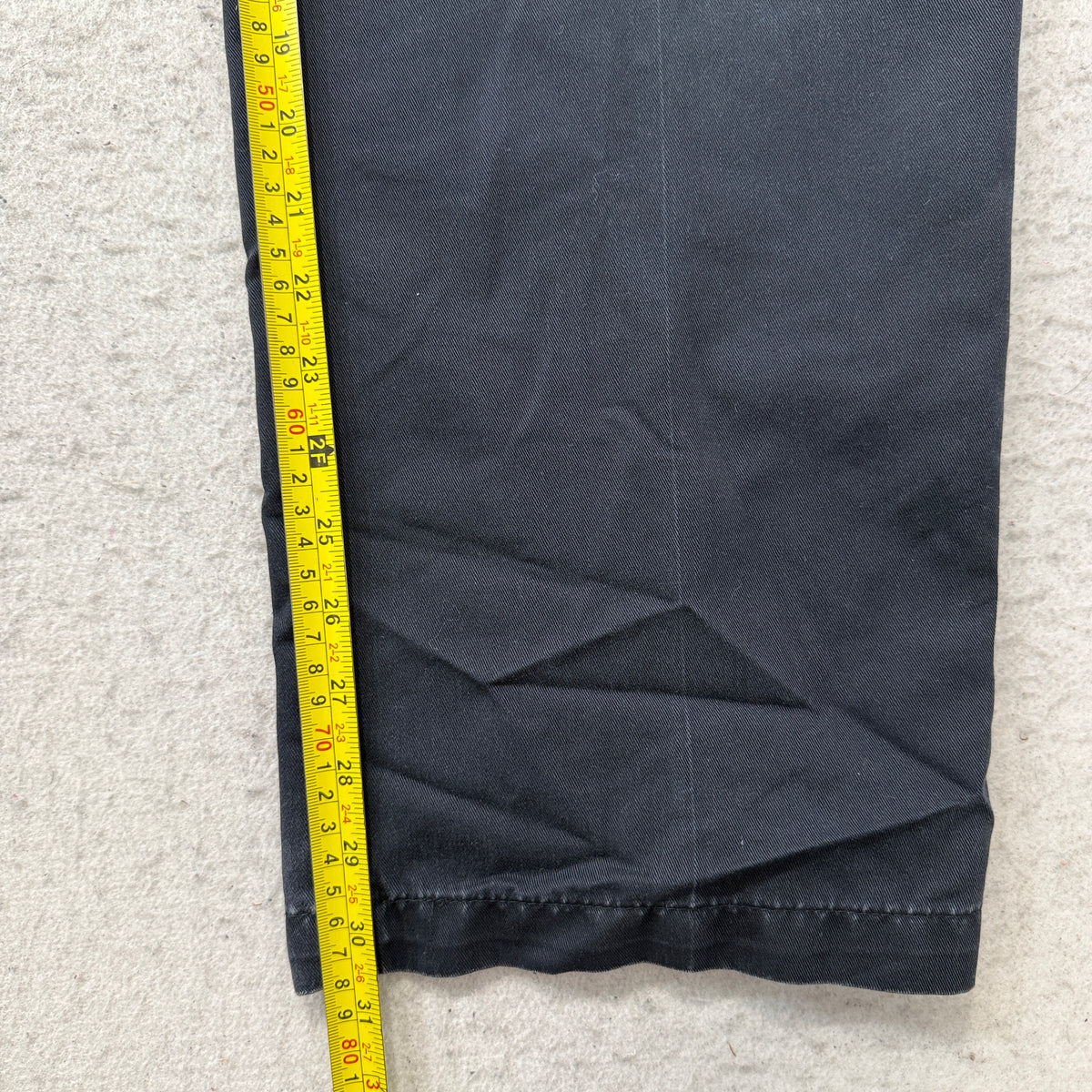 Dockers Pleated Chino Pants Men's Navy Blue Cotton Classic Fit Size 40x32 photo 6