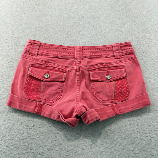 Personal Identity Coral / faded salmon pink 98% cotton / 2% spandex Cargo Pants, size 9 – photo 2 of 5