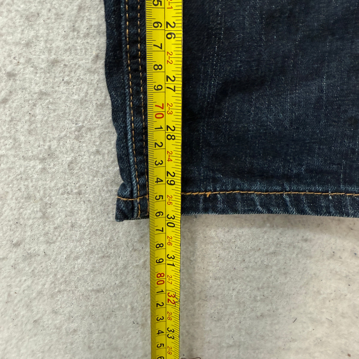 Levi's 541 Waterless Men's Blue Denim Jeans Zip-Fly Pockets Classic Size W36xL32