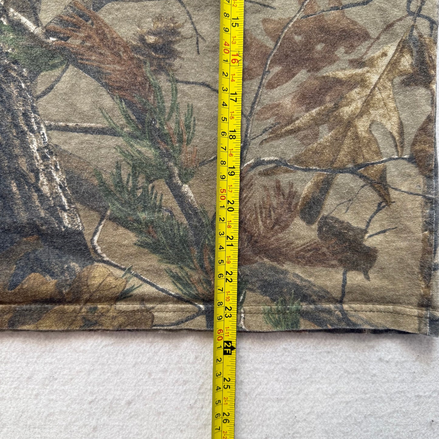 Russell Outdoors Men's Realtree Cotton T-Shirt Short Sleeves Crewneck Y2K Size S