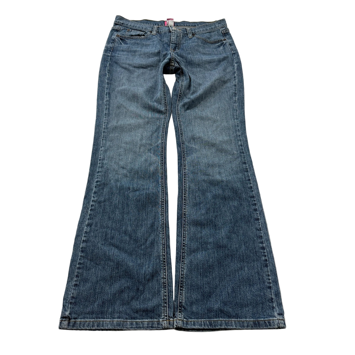 Drew The Limited medium wash bootcut jeans front size 8 REG