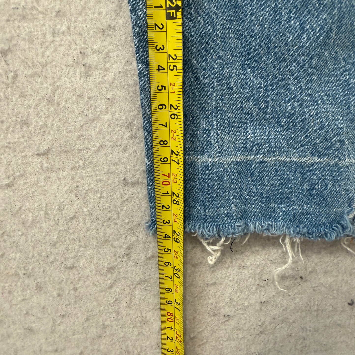 Vintage Bonjour Women's Blue Denim Jeans Relaxed Fit Pockets Classic Size W27