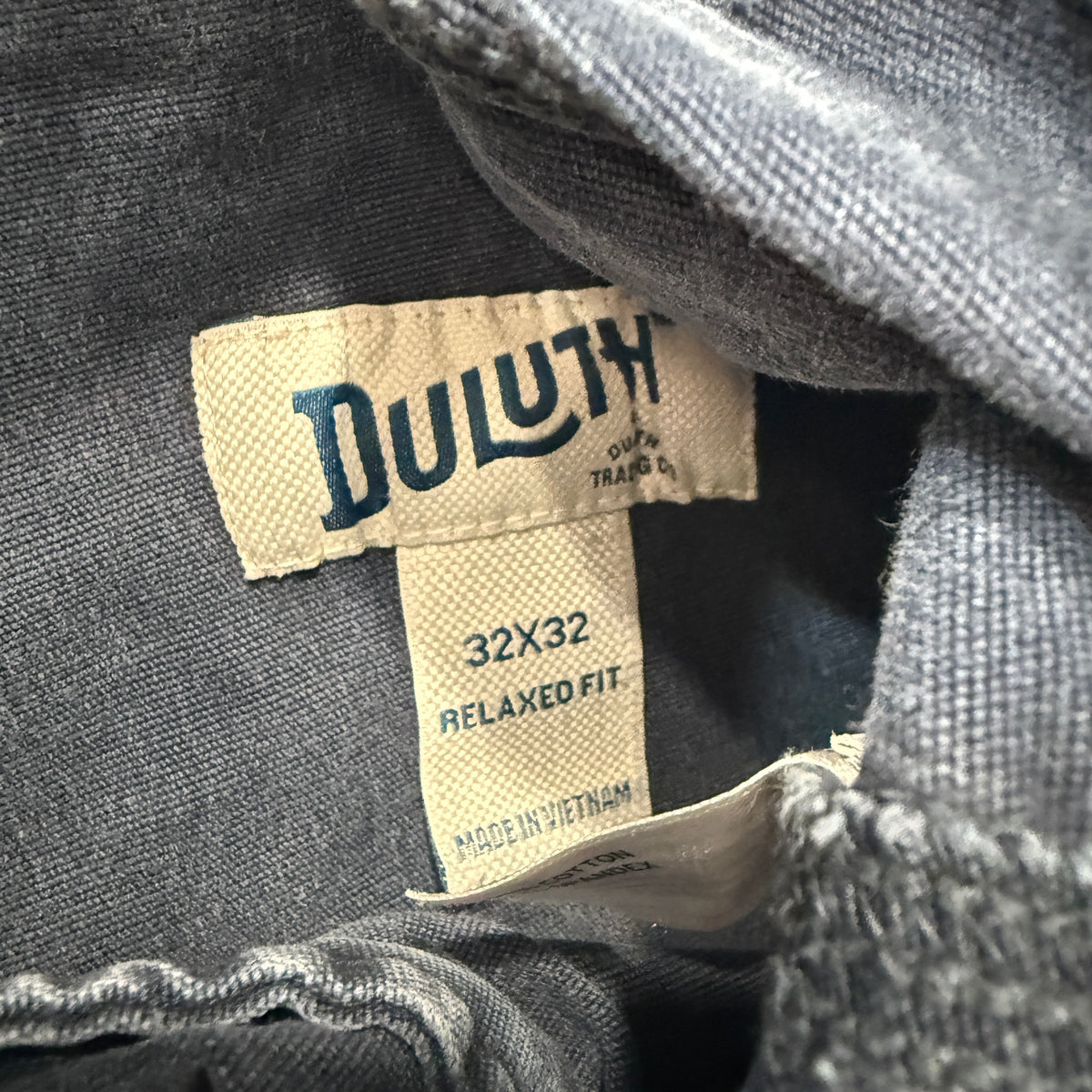 Duluth Trading Co. Flex Fire Hose Relaxed Fit Cargo Work Pants Size 32x32 photo 3