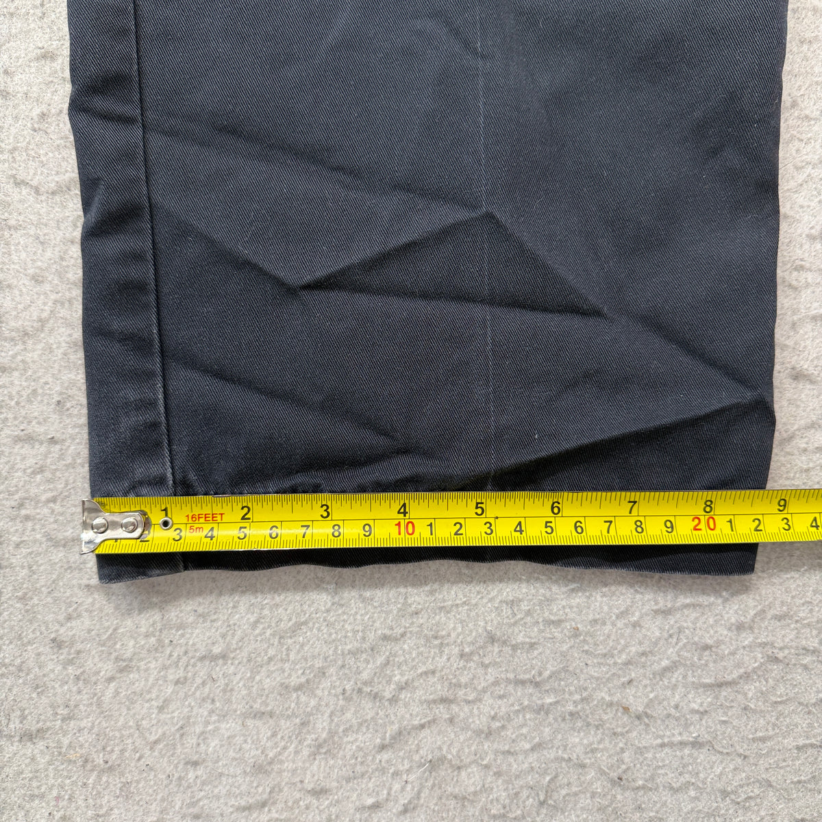 Dockers Pleated Chino Pants Men's Navy Blue Cotton Classic Fit Size 40x32 photo 7