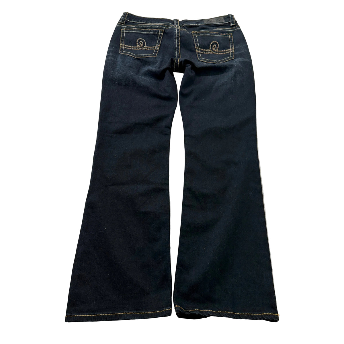Seven7 dark wash embroidered bootcut jeans size 32