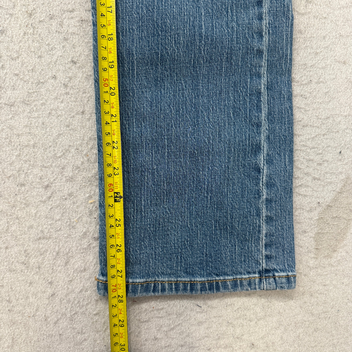 Levis 527 Slim Boot Cut Jeans Light Wash Size 31x30 photo 5