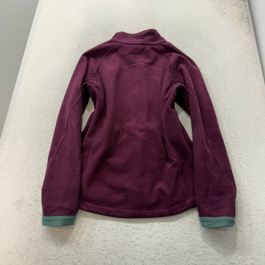 REI Women's Plum Full Zip Fleece Jacket Pocket Hiking Outdoor Casual Size L