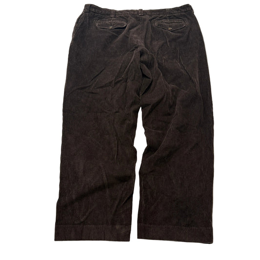 Brown Wide Wale Corduroy Pants Size 40x30 photo 1
