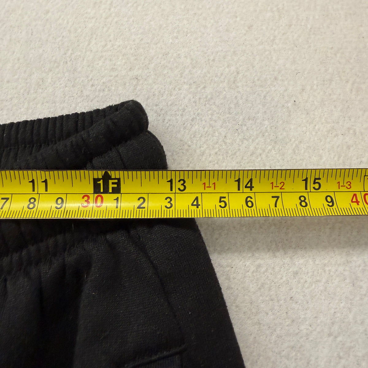 OR Supreme Fashionable Men Black Cargo Sweatpants Drawstring Pockets Wide Size M