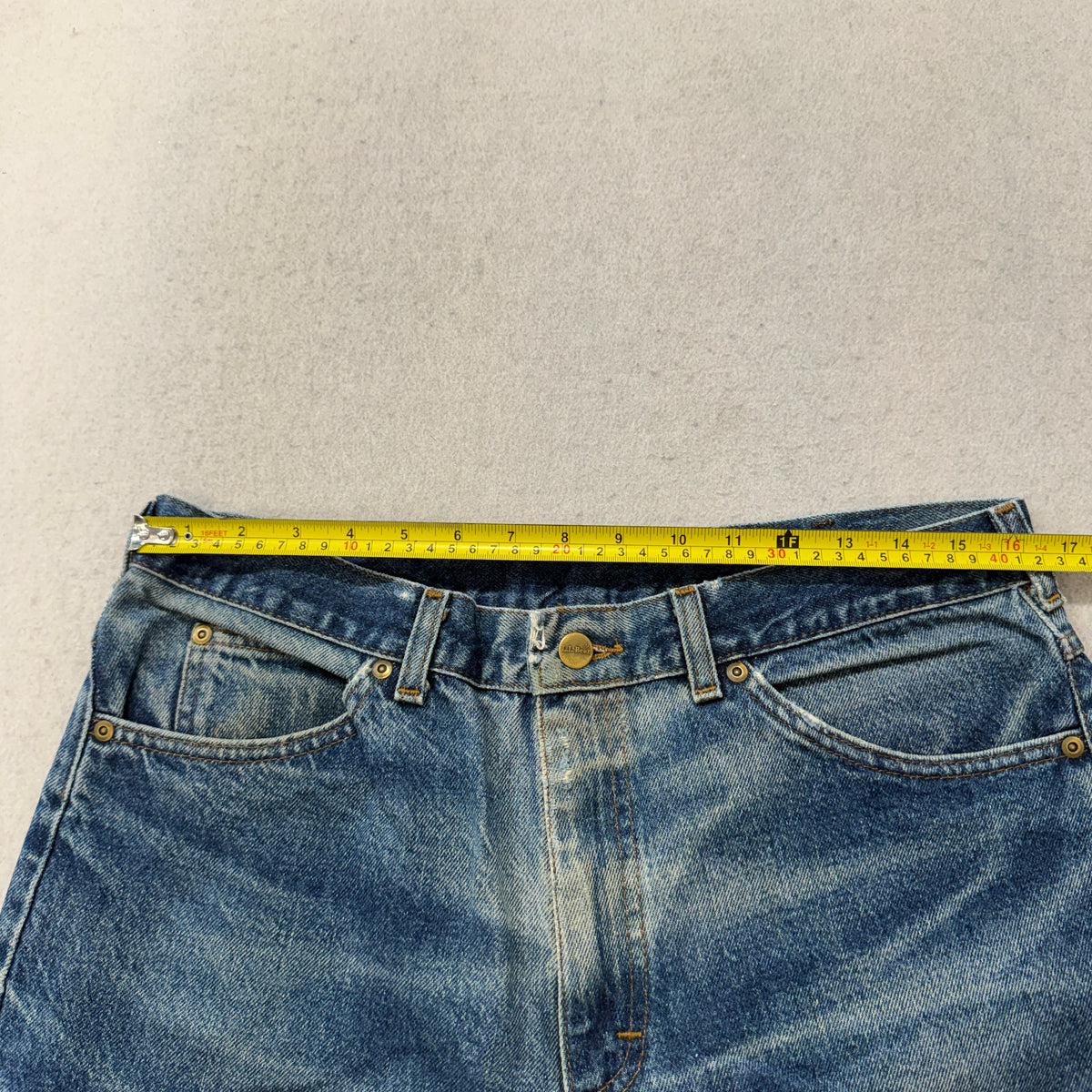 L.L.Bean Vintage Double L Dark Wash Jeans Size 36x30 photo 4