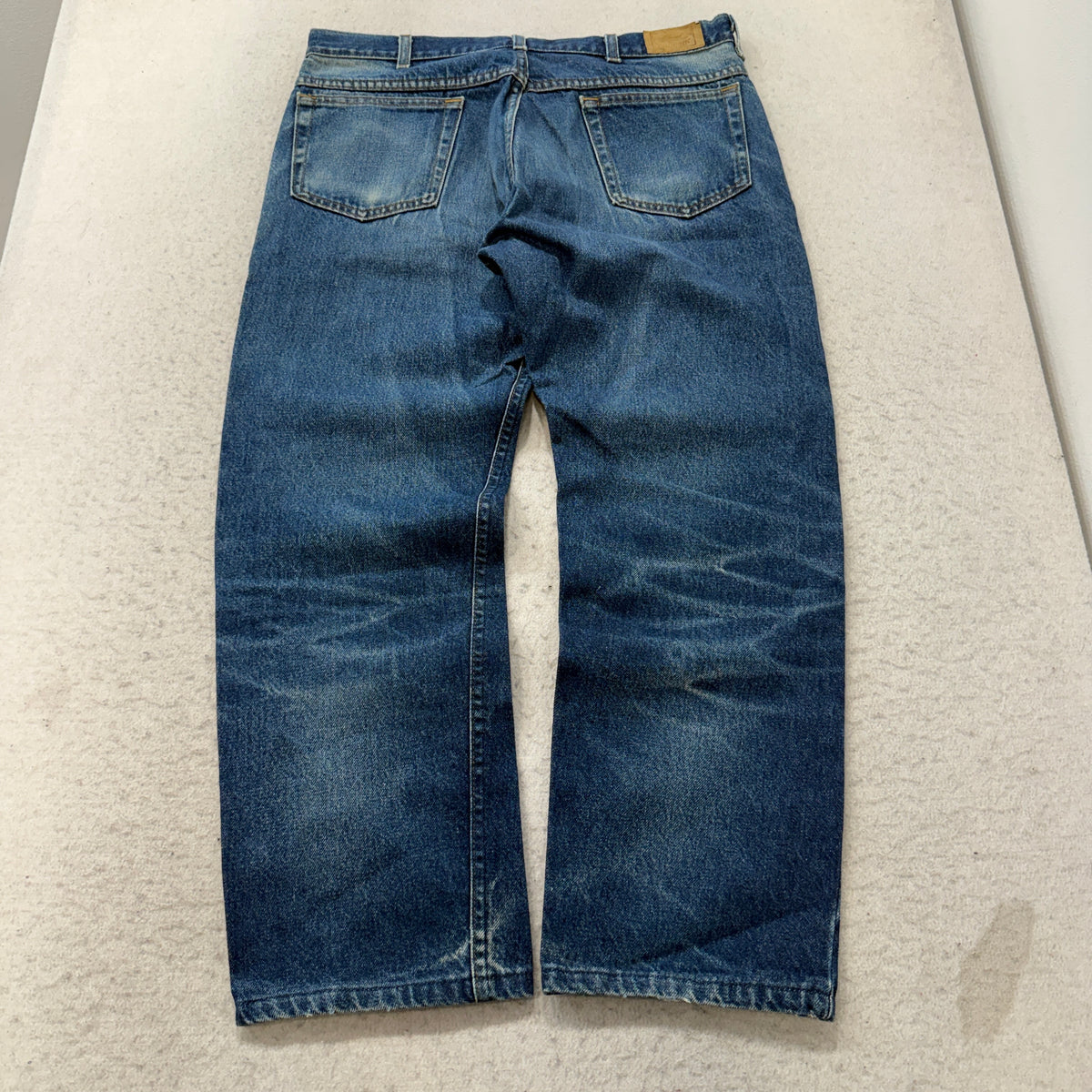 L.L.Bean Vintage Double L Dark Wash Jeans Size 36x30 photo 2