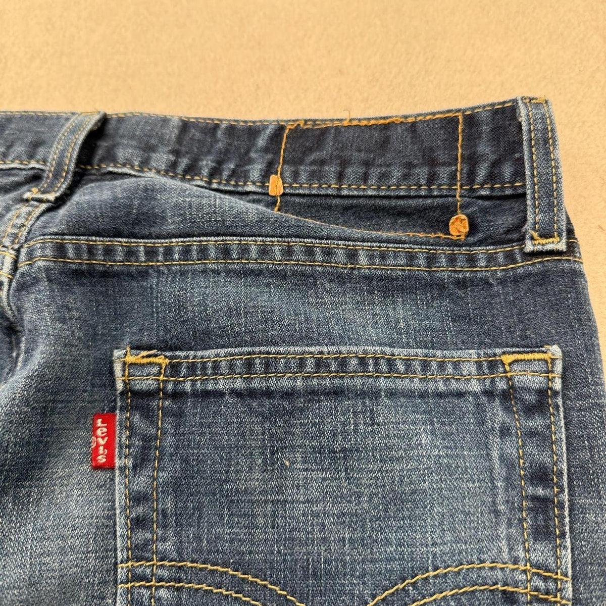 Vintage Y2K 2000's Open Leg Faded Jeans