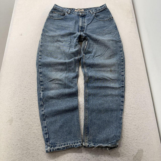 Vintage 90s Wrangler Faded Baggy Open Leg Jeans