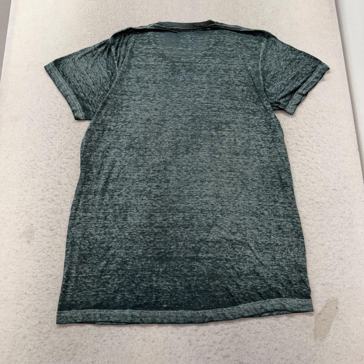 Vintage Y2K 2000's Liquid Blue Grey Faded Distressed Graphic Tee