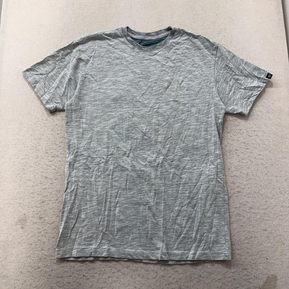 Vintage Y2K 2000's Vince Grey Boxy Blank Crew Neck Tee