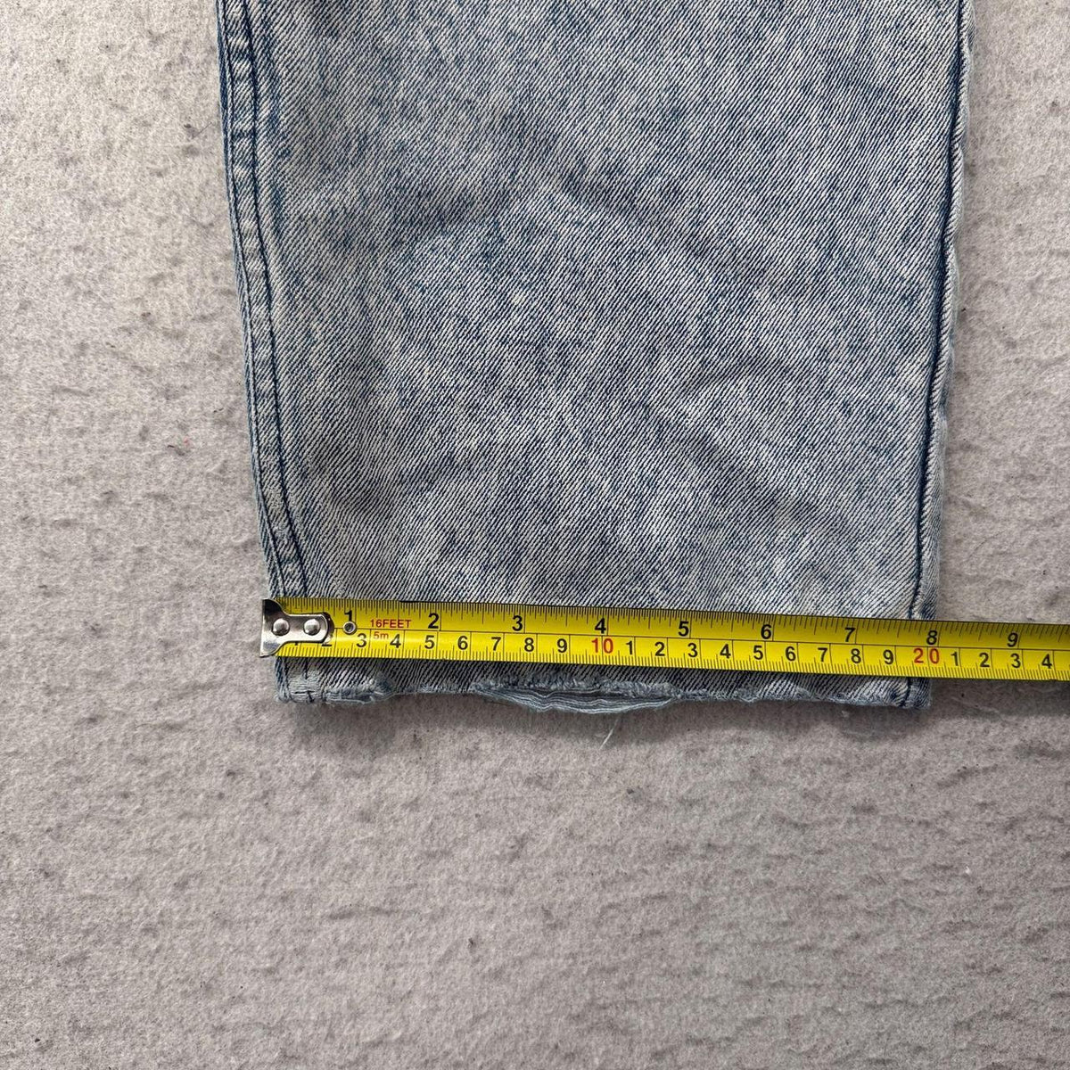 Vintage 90s Women's Open Leg Faded Jeans